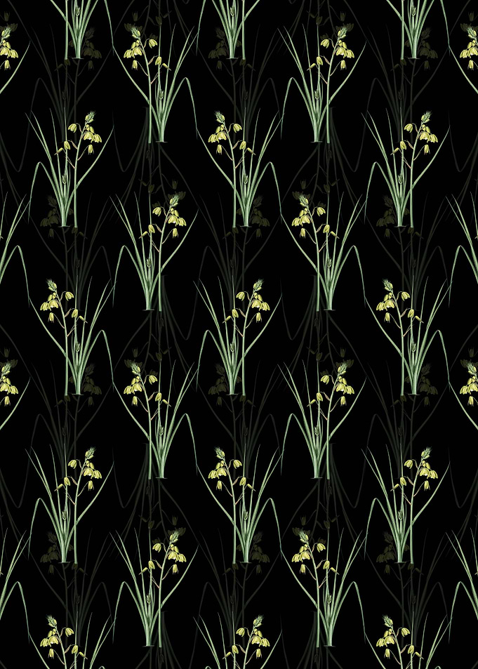 Floral Slime Lily Pattern