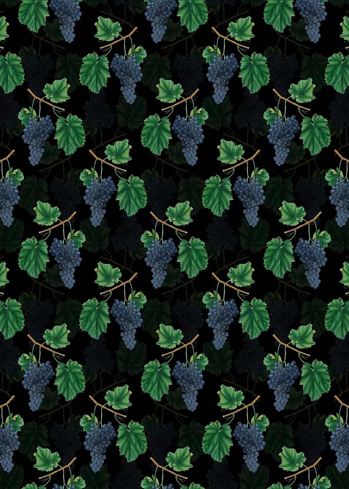 Lacrima Grapes Pattern