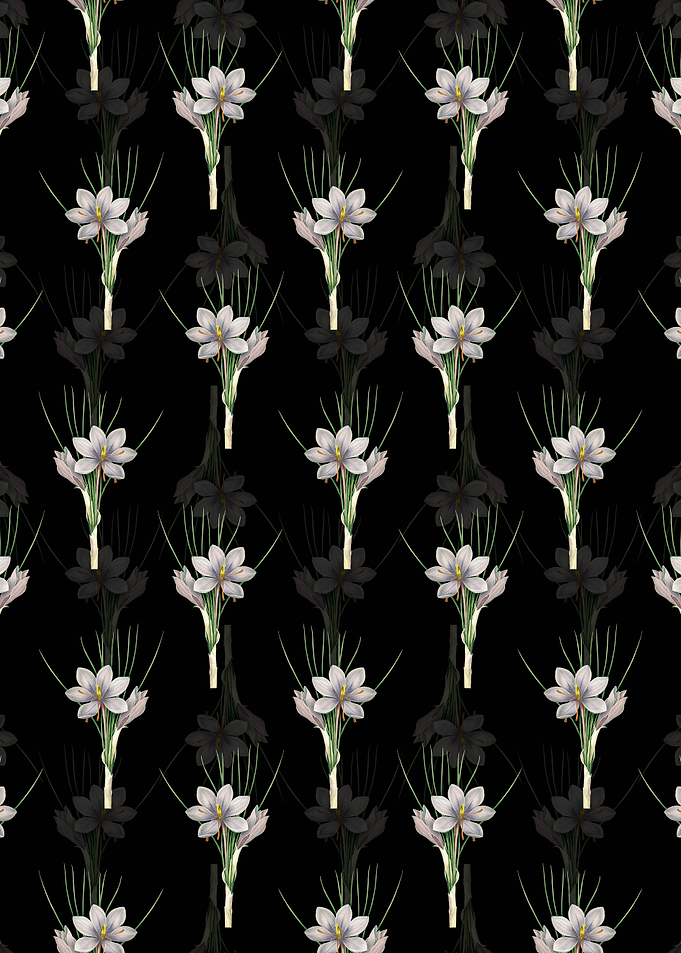 Autumn Crocus Pattern