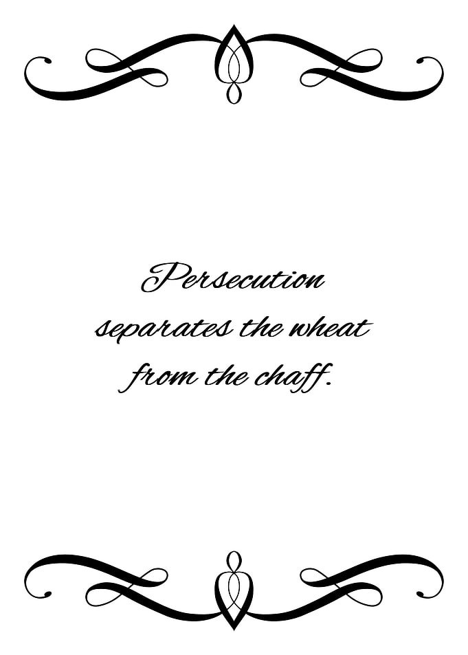 Persecution Wheat ODB