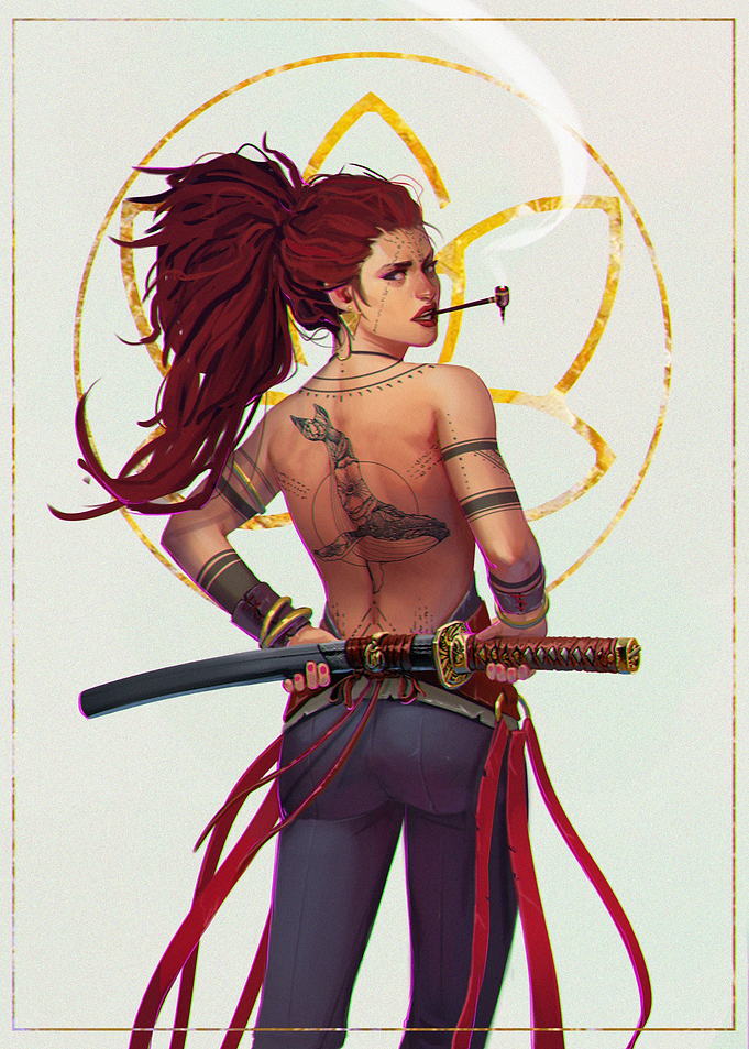 Whale samurai