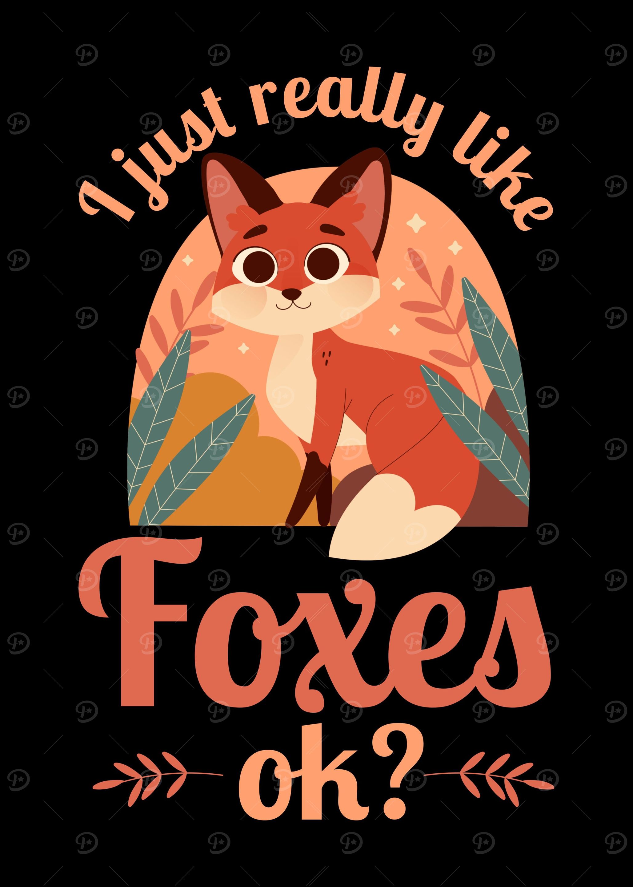 Really Love Foxes Cute Fox