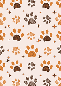 Positive paw prints
