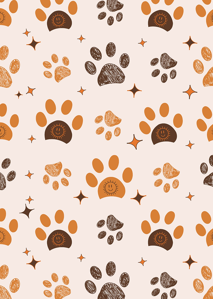 Positive paw prints