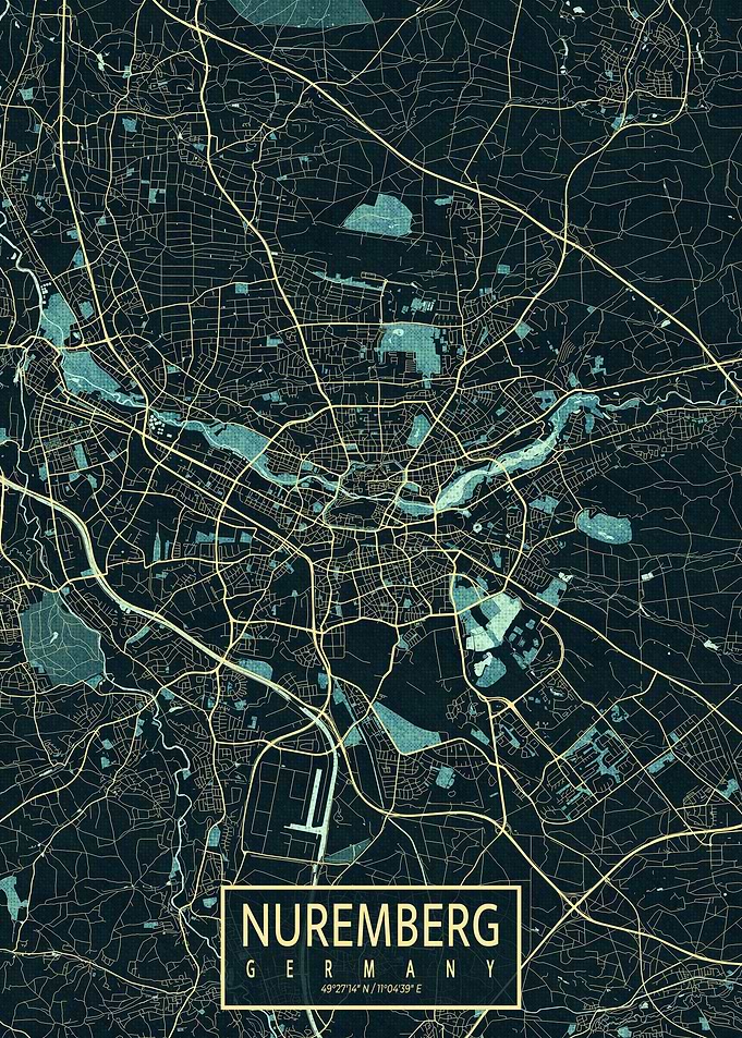 Nuremberg Map Summer