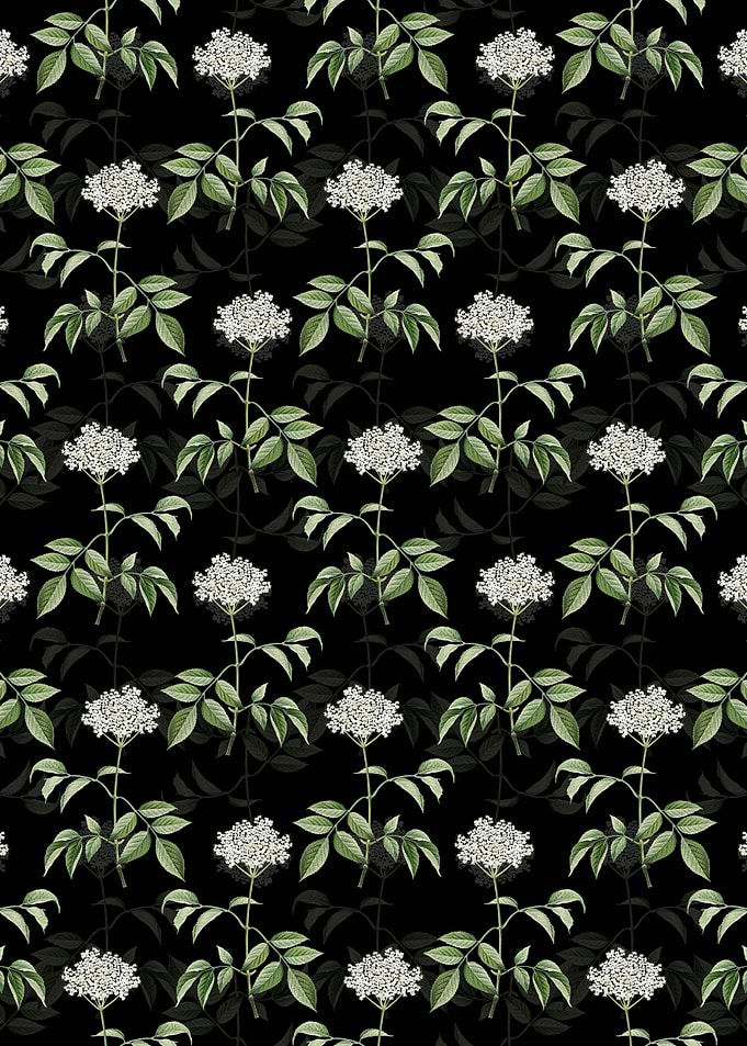 Elderflower Tree Pattern