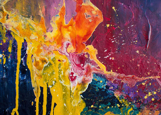 Abstract paint