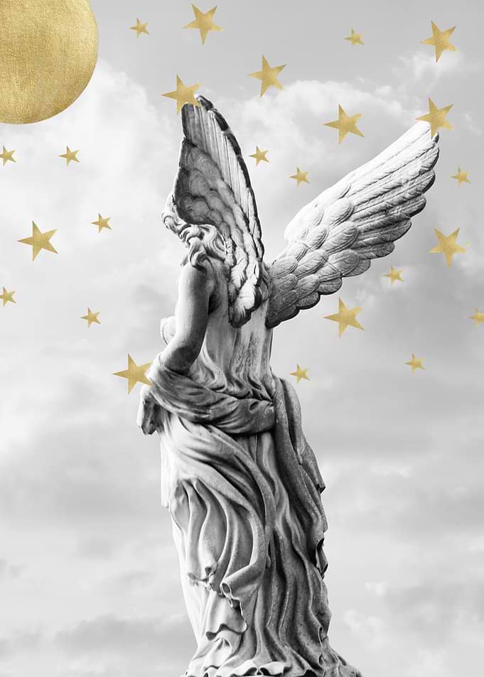 BW Marble Angel Moon 1
