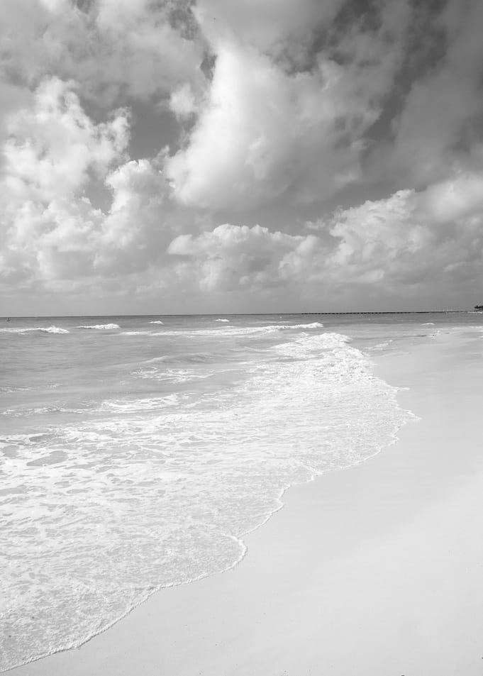Caribbean Ocean BW 3