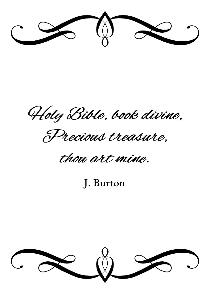 Holy Bible Book Divine