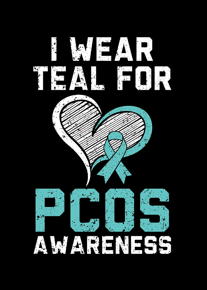 Teal For PCOS Awareness