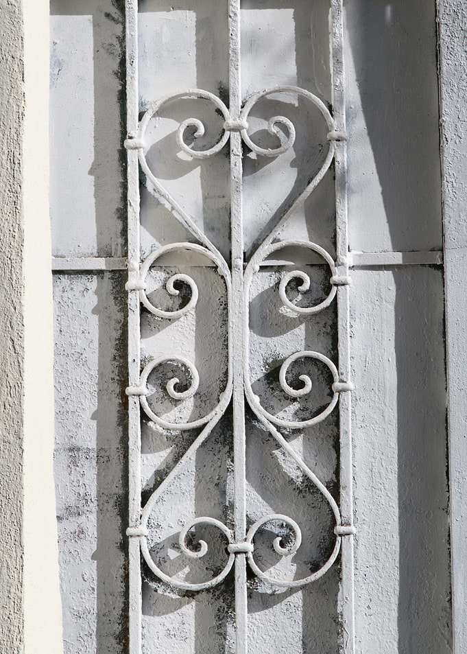 Minimal Greek Door Decor 1