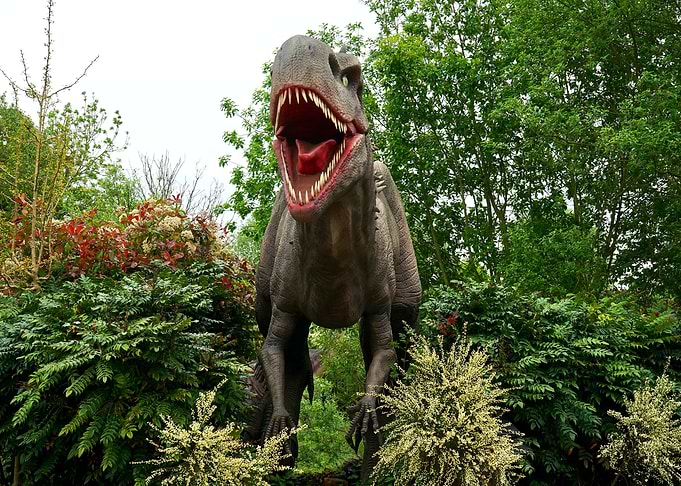 Dinosaur attack