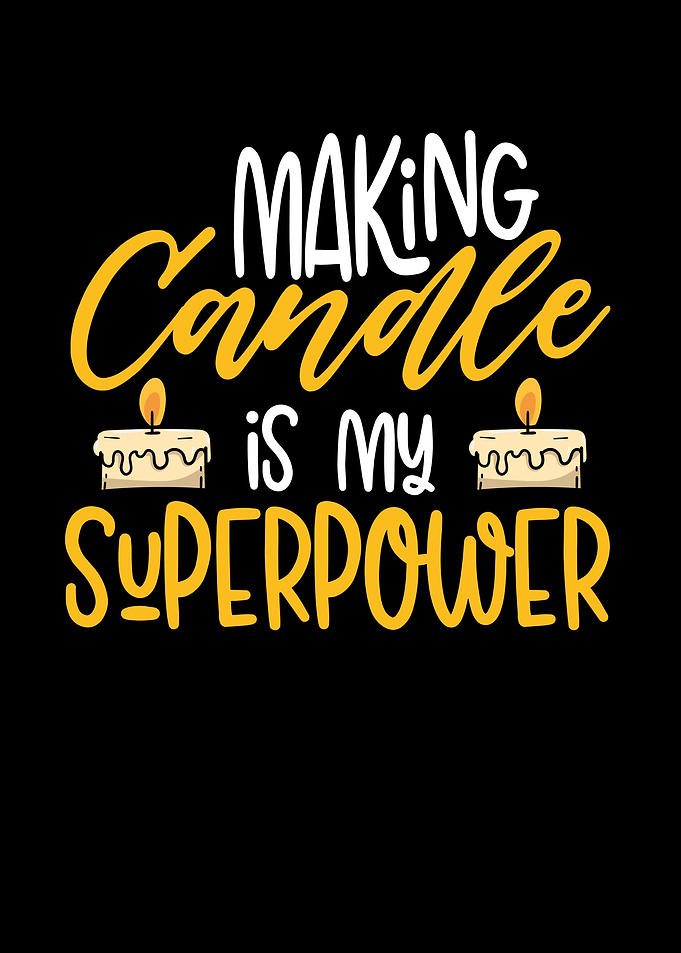 Making candle is my Power