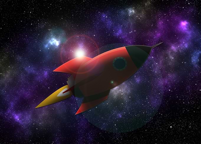 Rockey in space