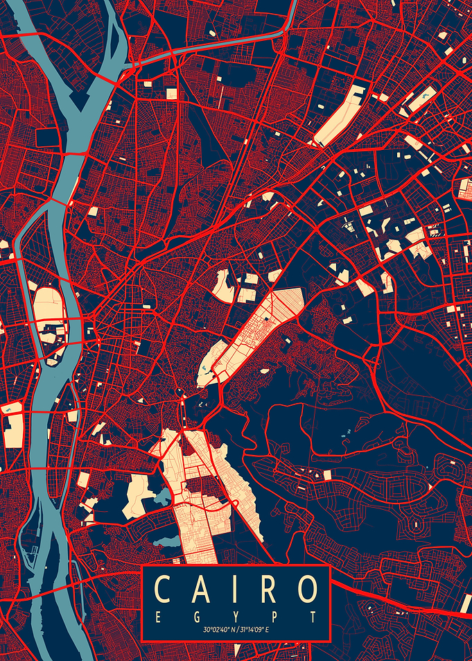 Cairo City Map Hope