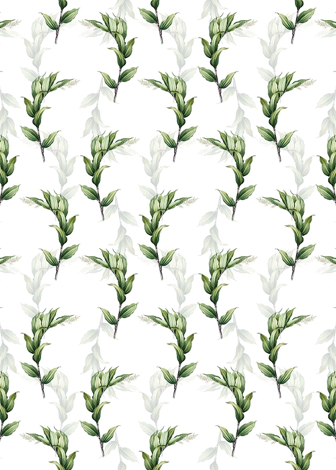 White Treacleberry Pattern
