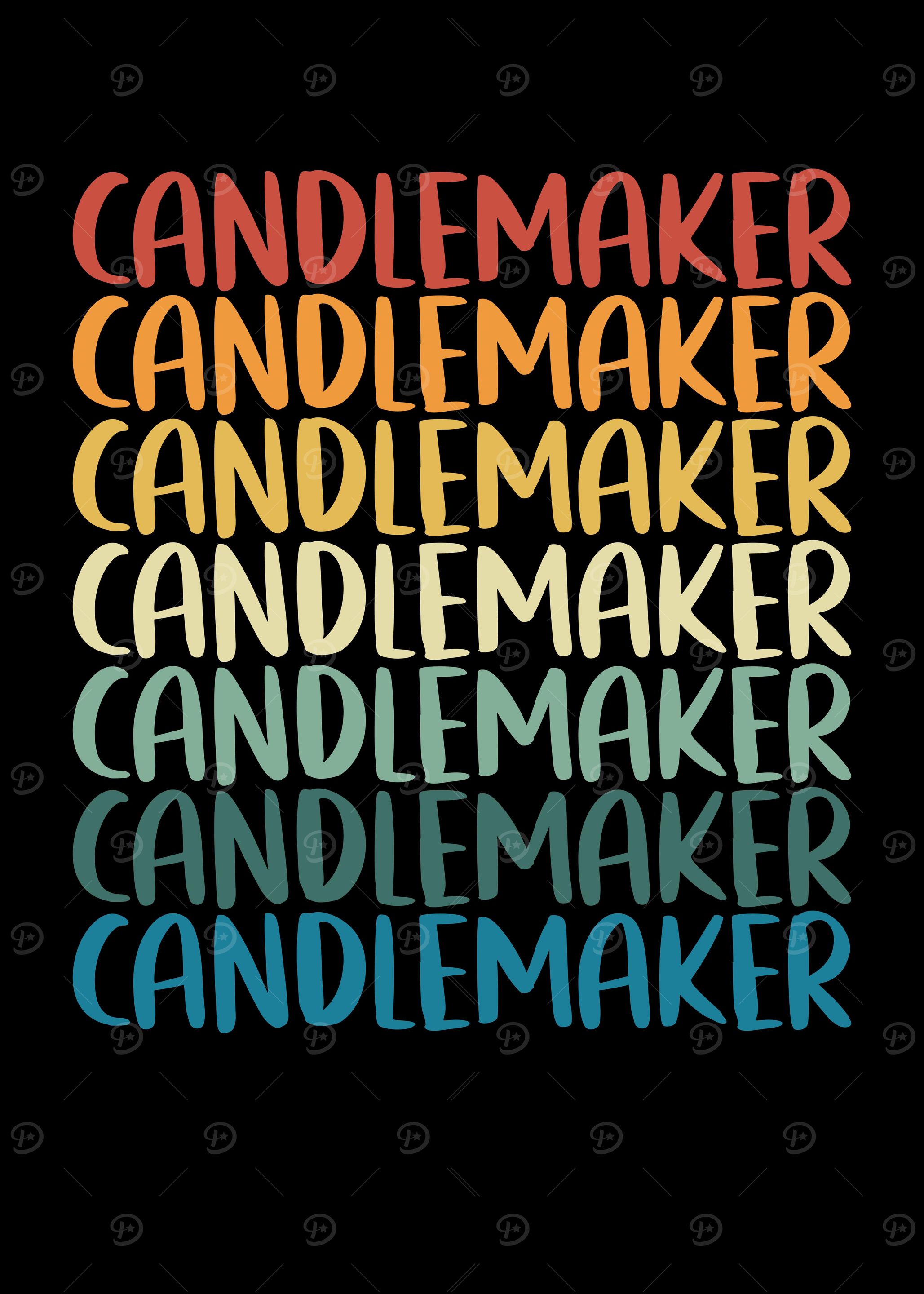 Candle making colourful re