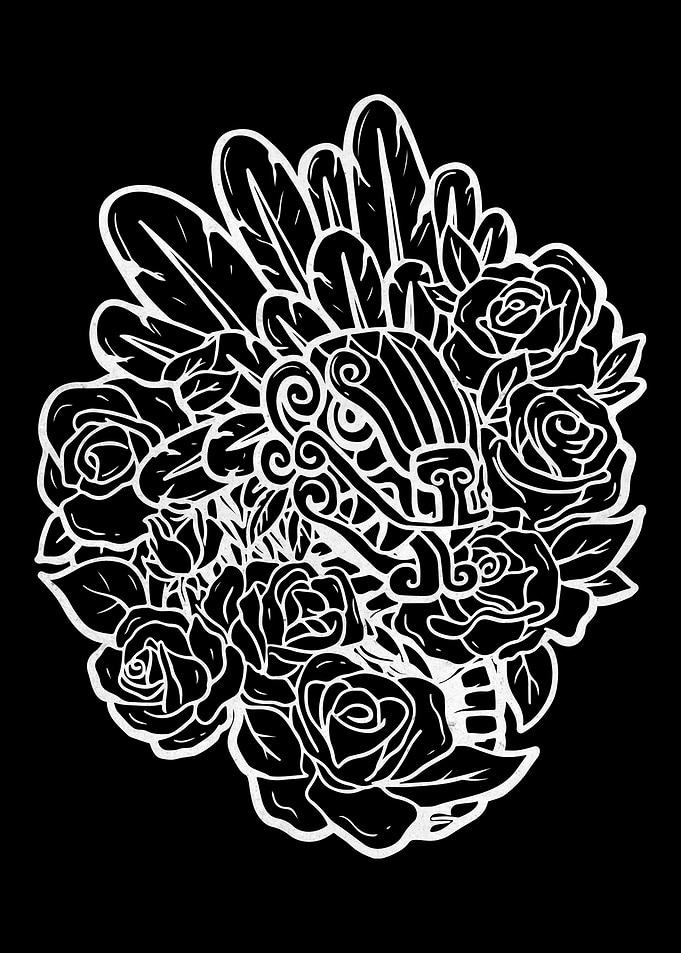 Quetzalcoatl Roses Ancient
