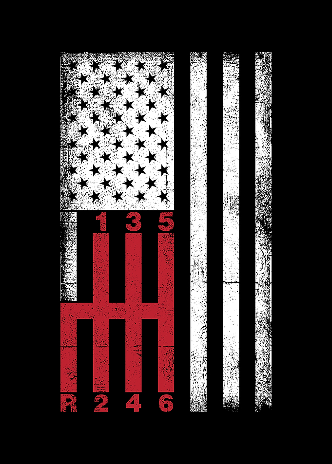 Tranmission American Flag