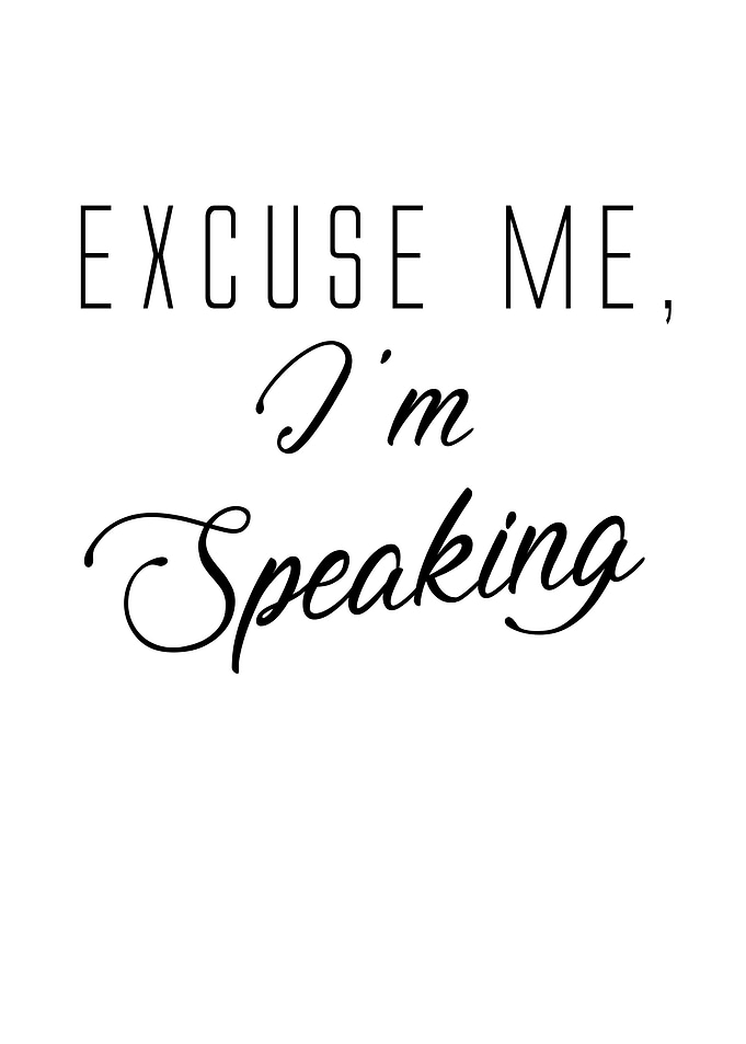Im Speaking