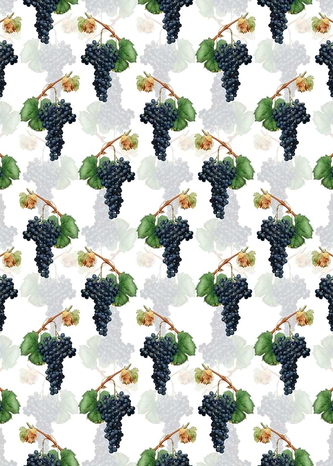 White Grape Spanna Pattern