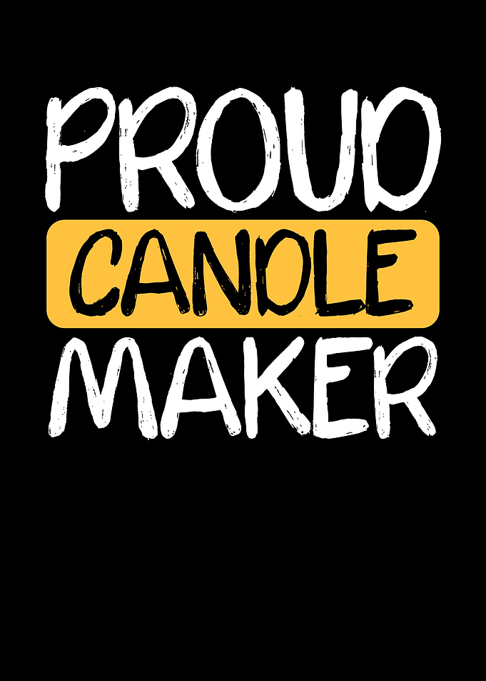 Proud candle maker