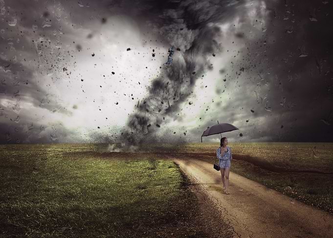 the storm