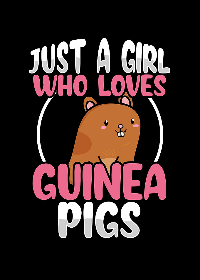 A girl who loves guinea