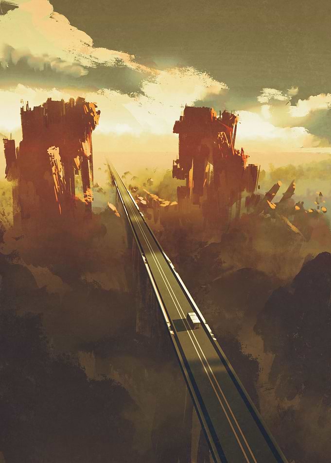 the long and lonely road