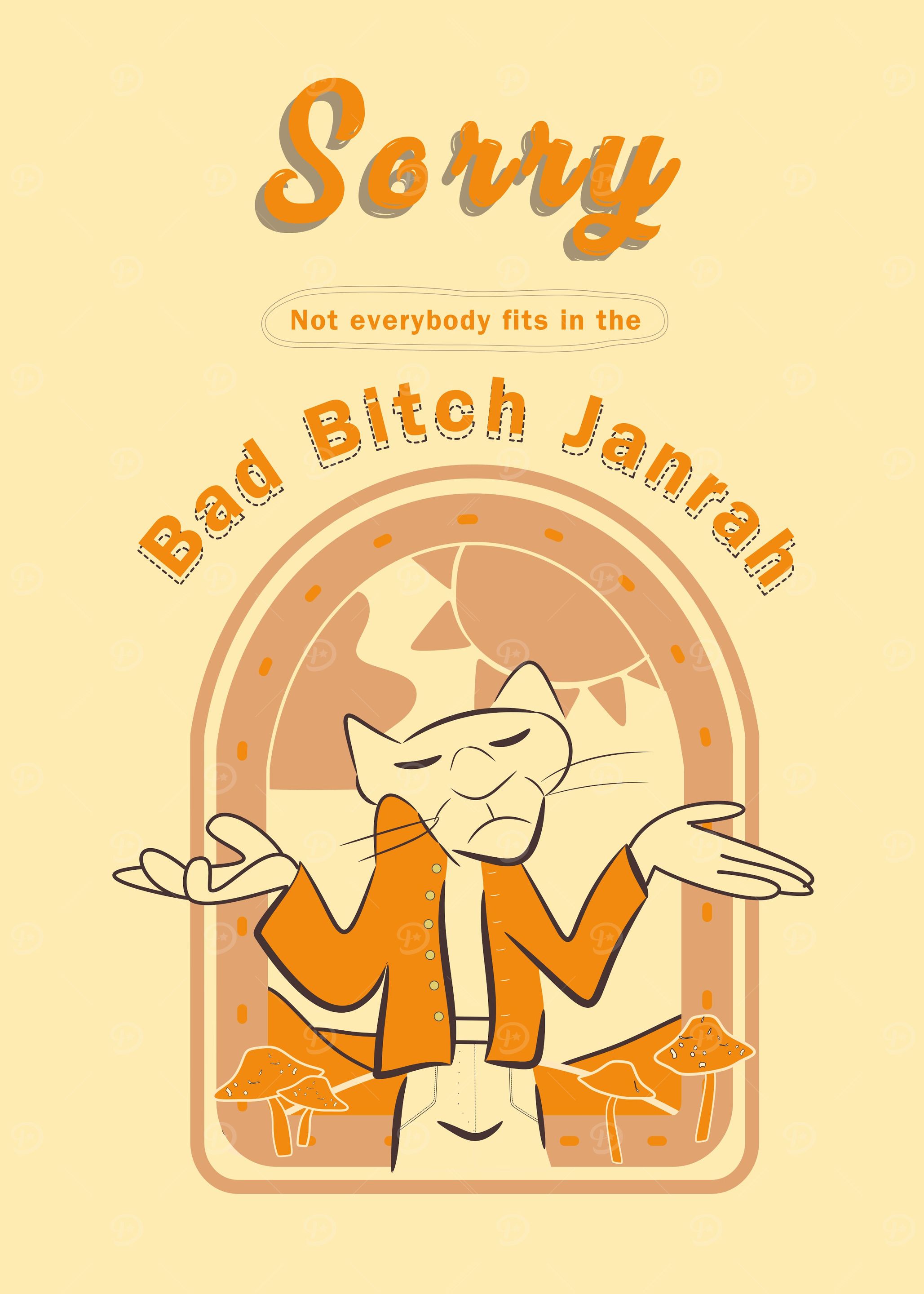 Bad Bitch Genre Retro