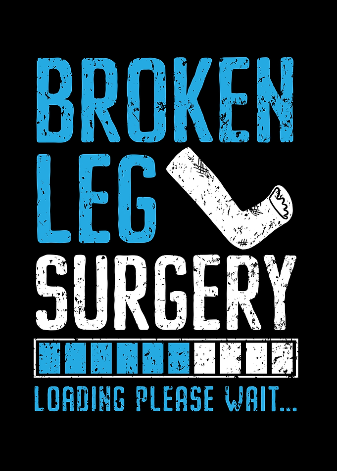 Broken Leg Surgery Loading