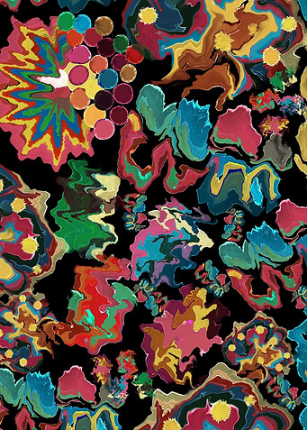 Colorful swirl