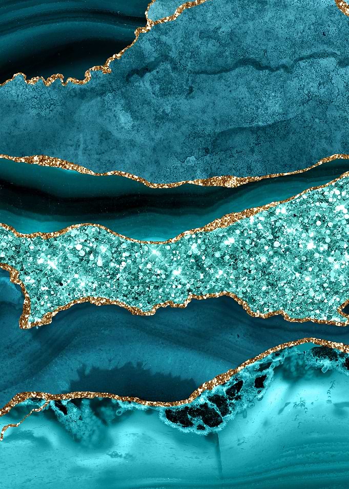 Agate Glitter Ocean 12