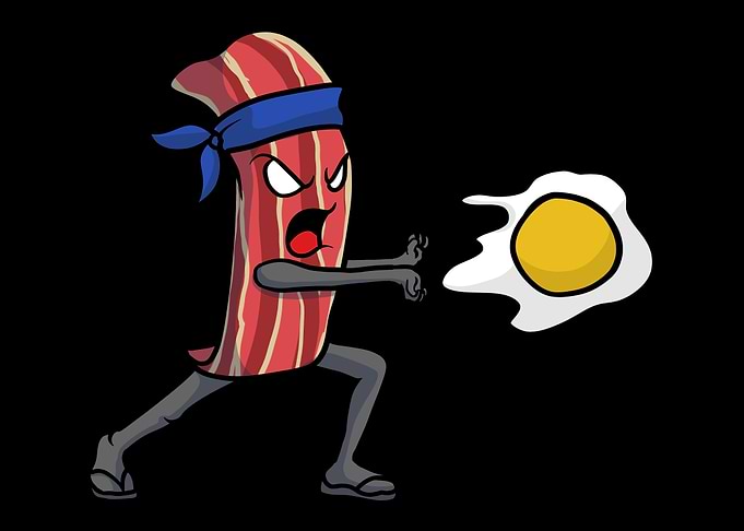 Bacon Meat Pork BBQ