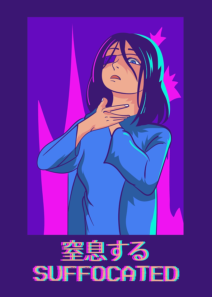 Emo Anime Girl Vaporwave
