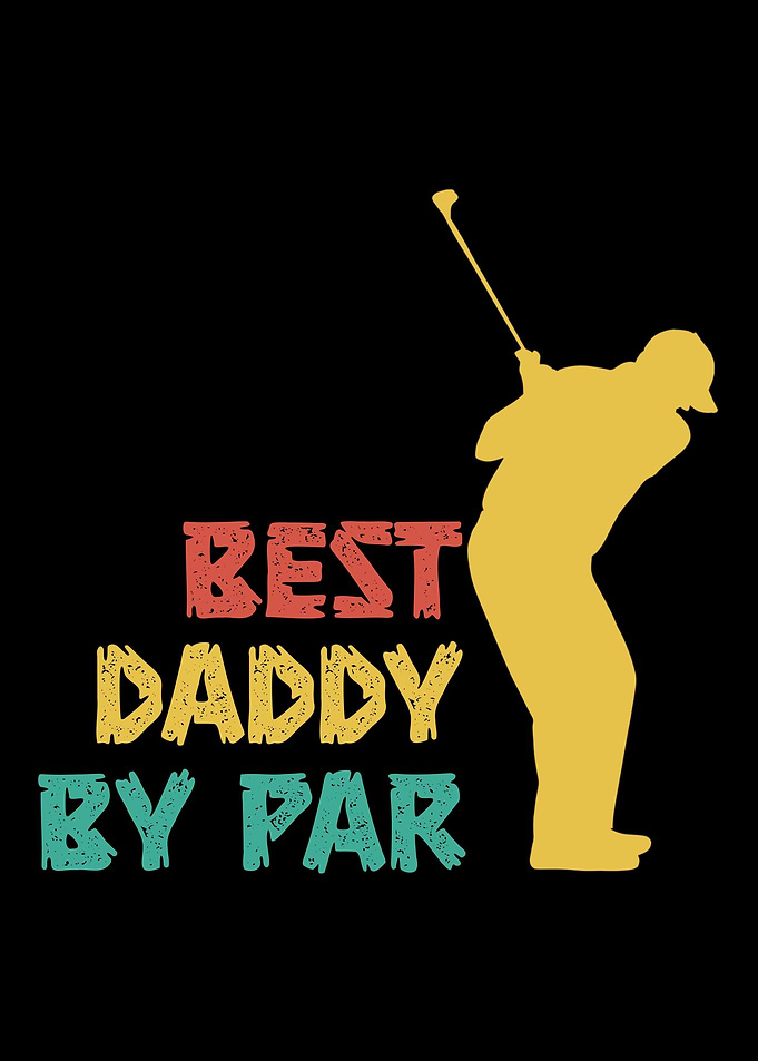 Golfer Daddy Golf Ball