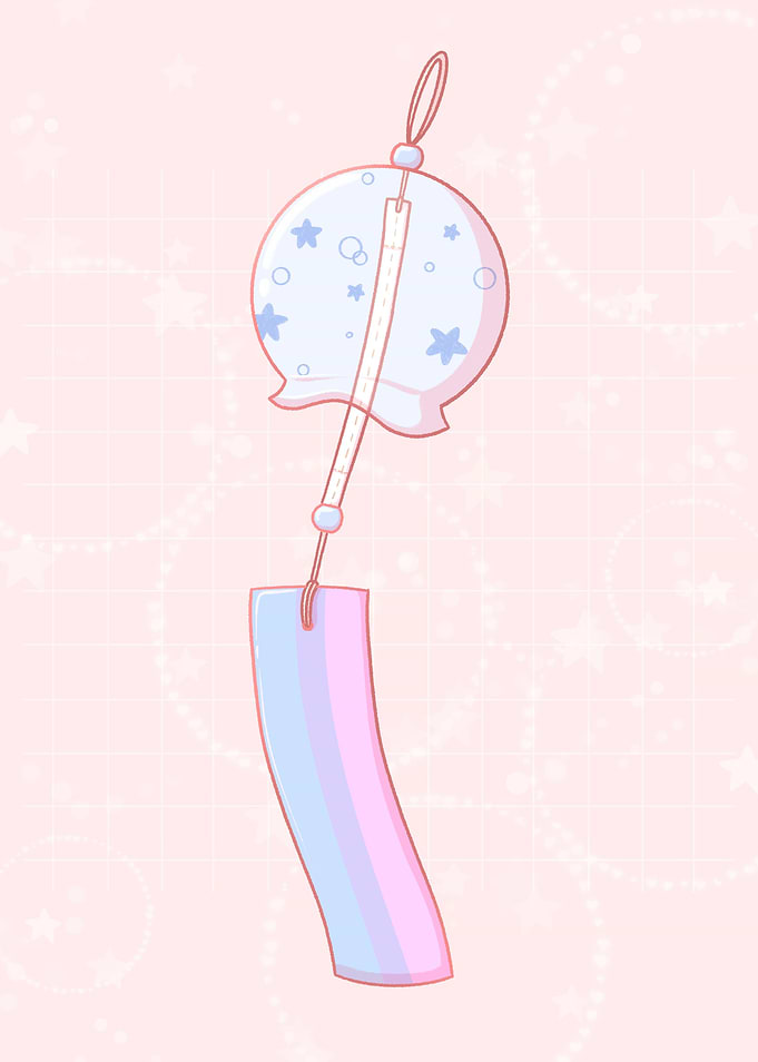 Bi Pride Wind Chime