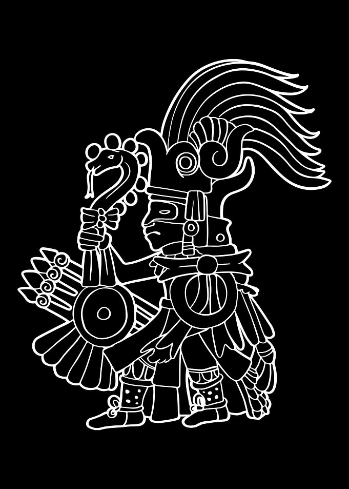 Huitzilopochtli Aztec God