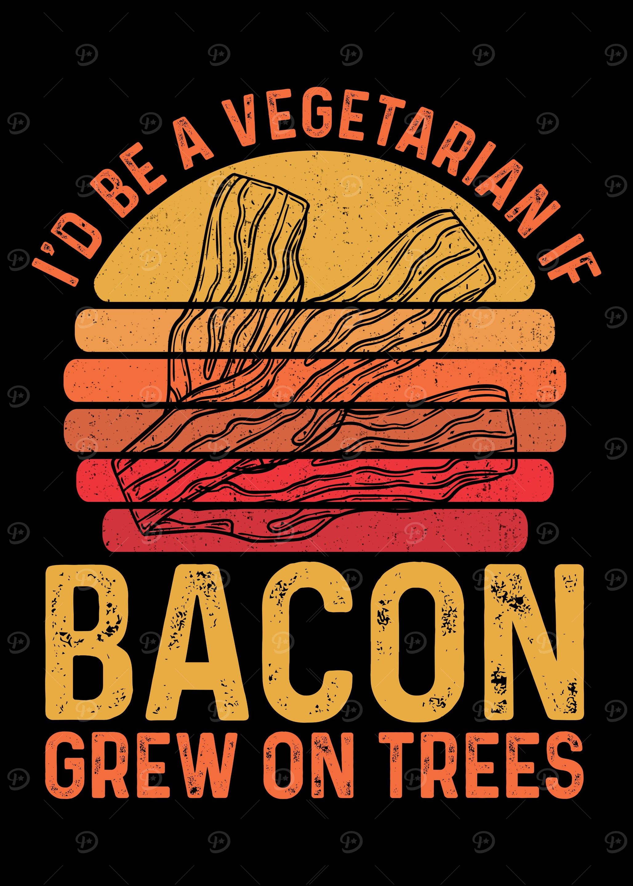 Bacon Meat Pork BBQ
