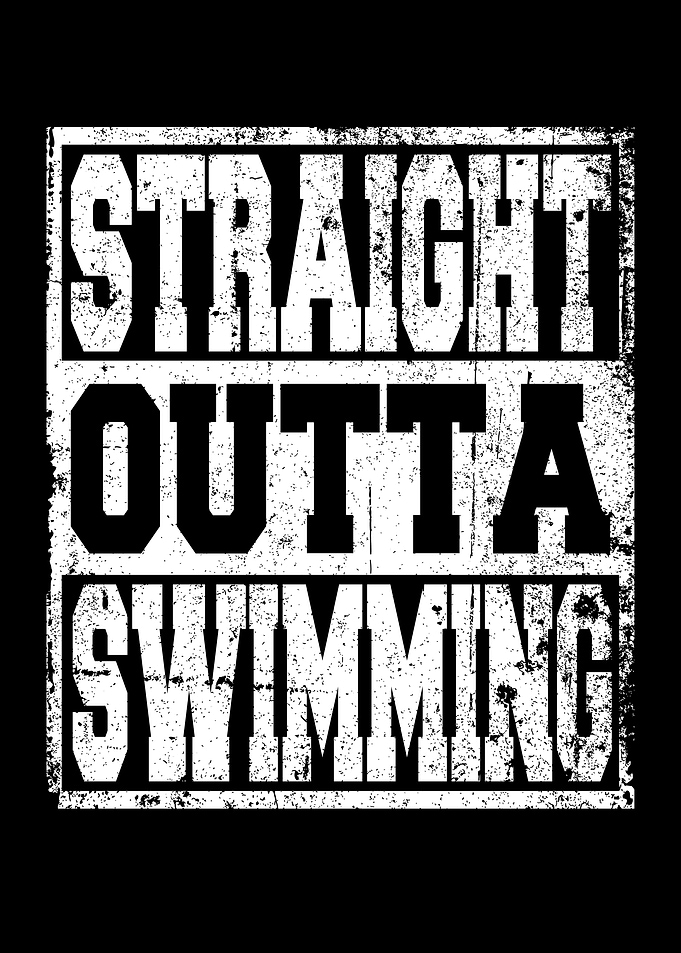 Swimming Saying funny