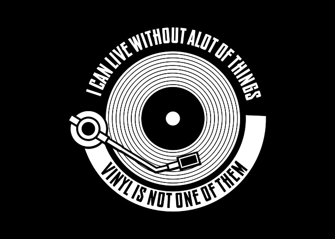 Vinyl Record DJ Turntable