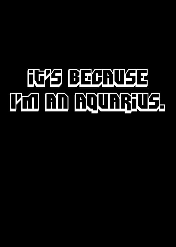 Its Because Im An