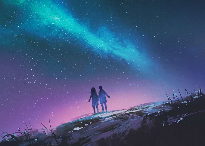 the blue cosmos