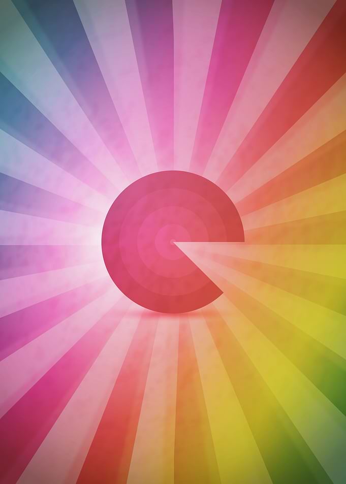 Retro letter E