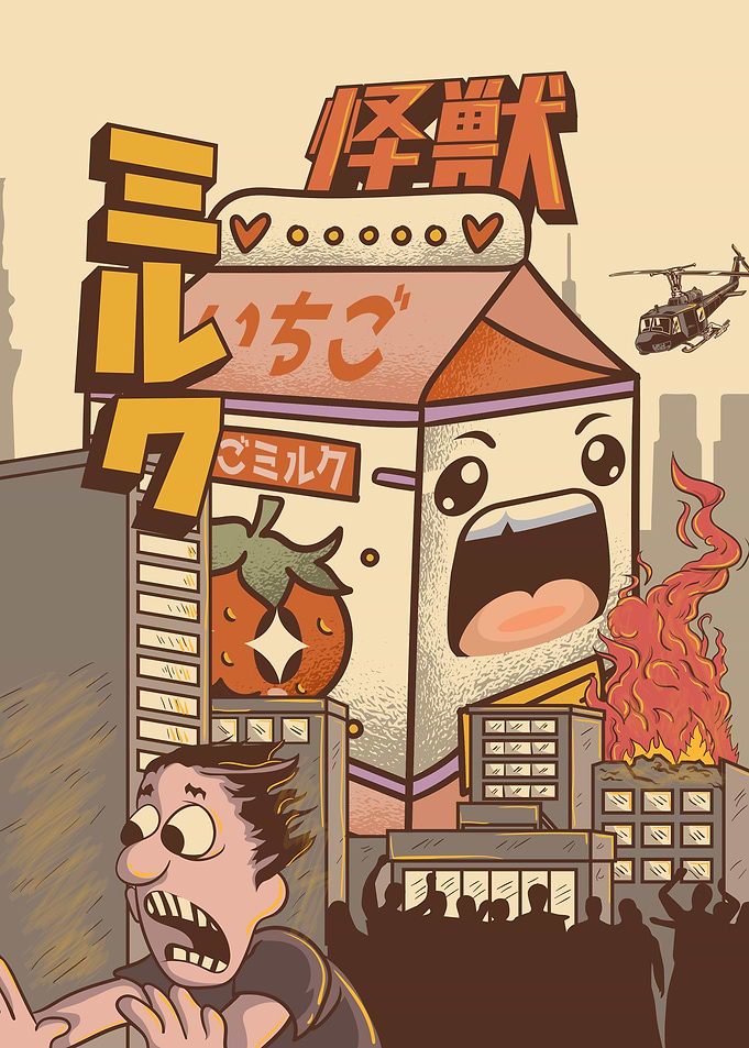 Kaiju Strawberry Milk
