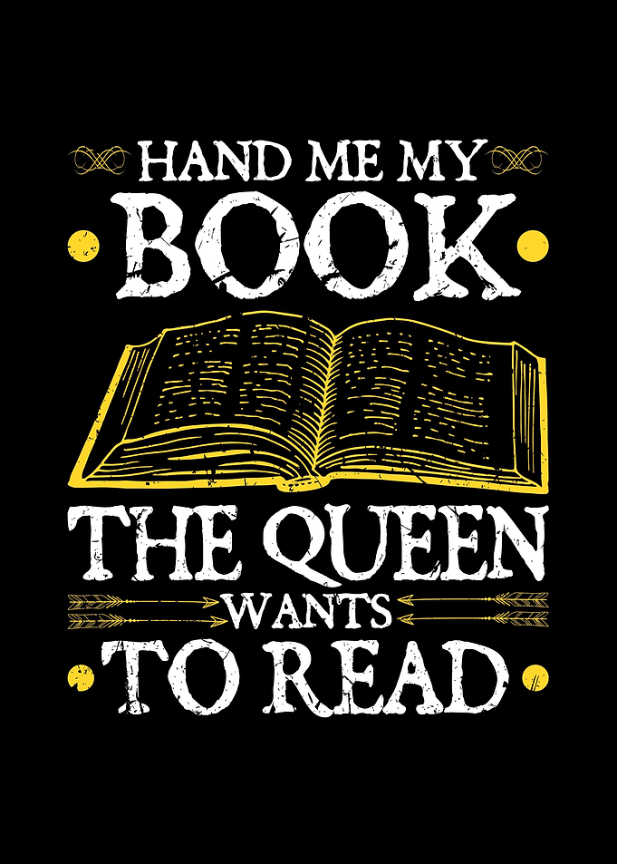 Reading Queen Book Lover
