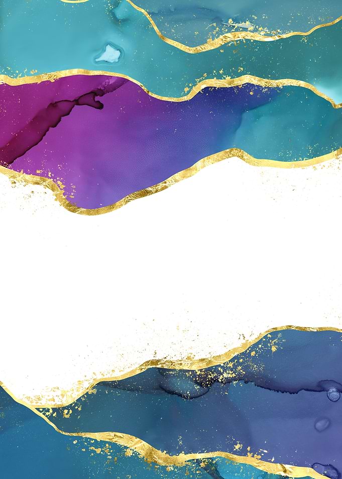 Peacock Painted Agate 06