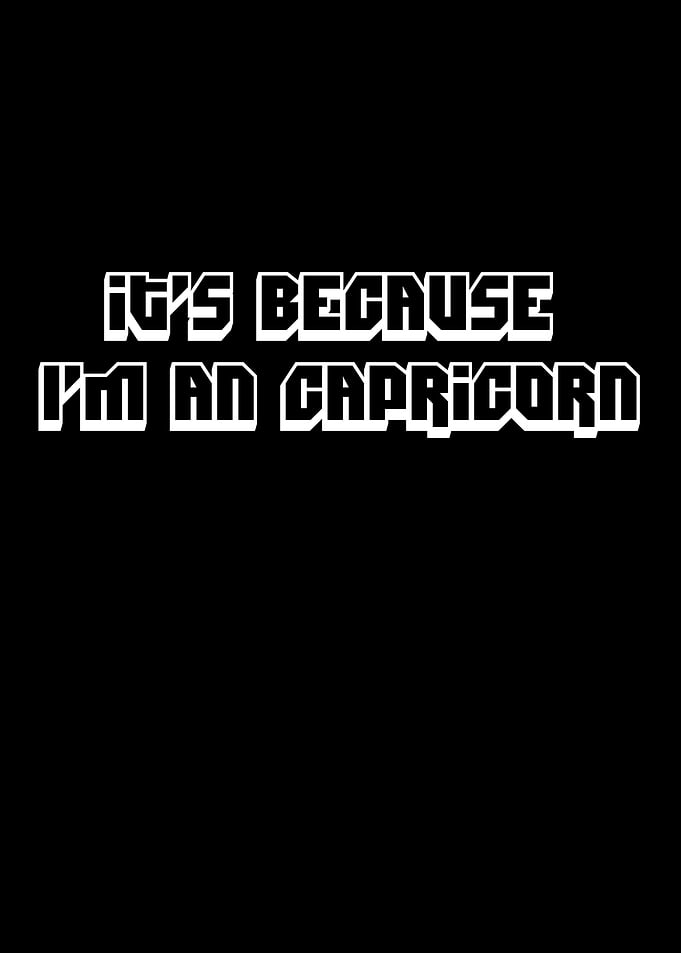Its Because Im An