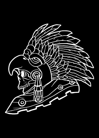 Aztec Eagle Warrior Mayan